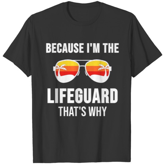 Lifeguard Swimming Pool Instructor Sea Gift T-shirt