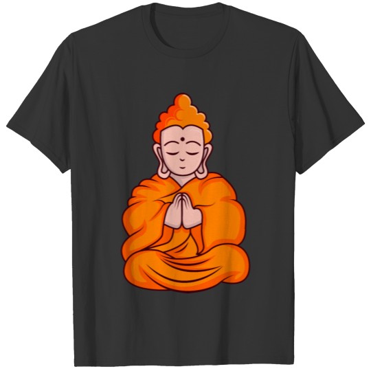 Cartoon Monk T-shirt