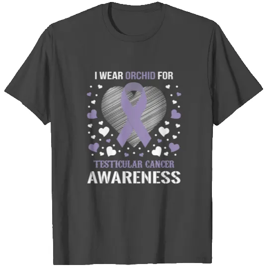 I Wear Testicular Cancer Awareness T Shirts