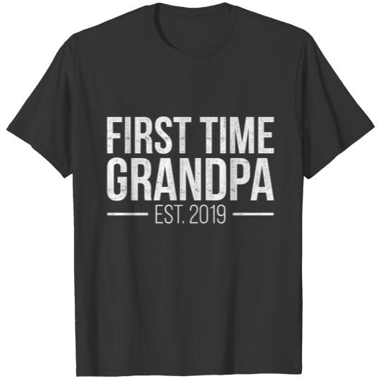 First Time Grandpa T-shirt