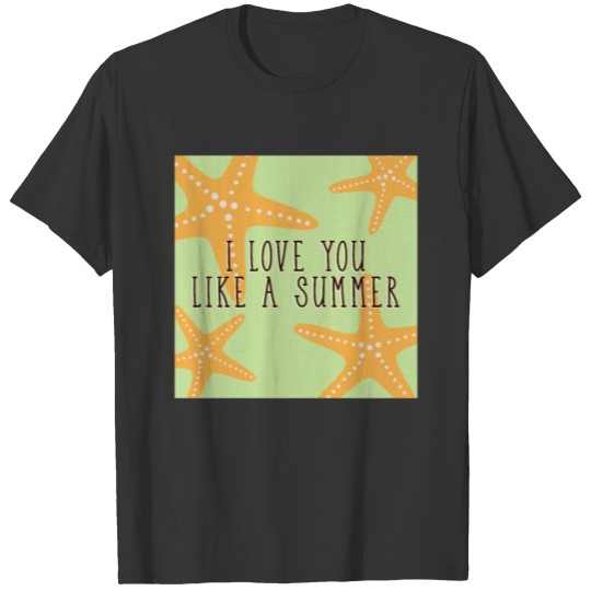 Starfish Summer Beach T-shirt
