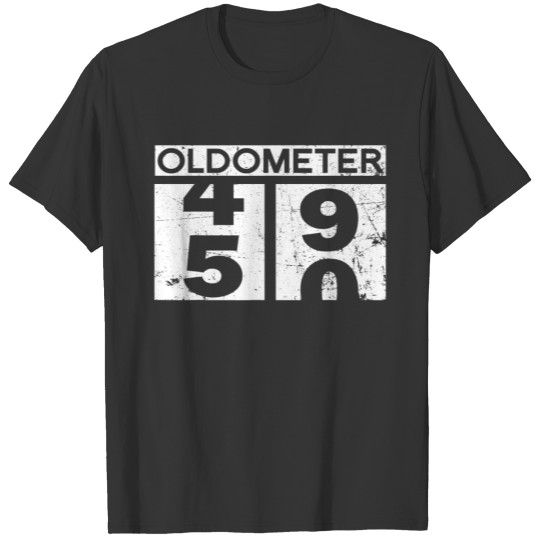 Oldometer 49 50 T Shirts 50th Birthday Funny Gift Men