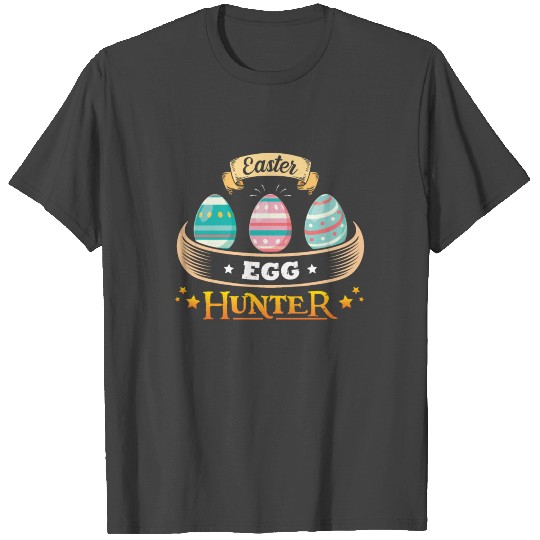 Easter Egg Hunter Happy Easter T Shirts