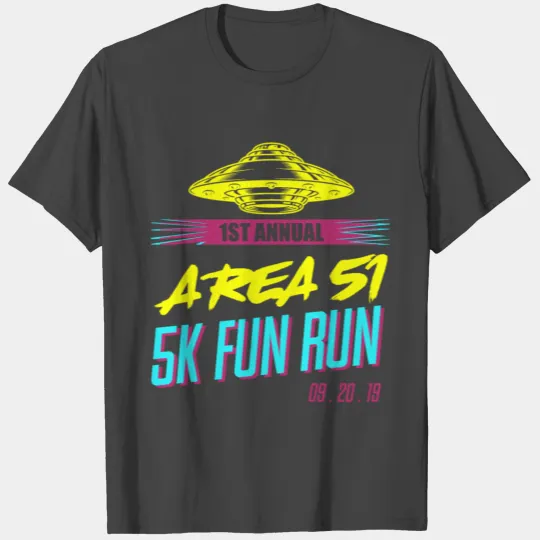 1ST Annual AREA 51 5K fun run 09.20.19 T Shirts