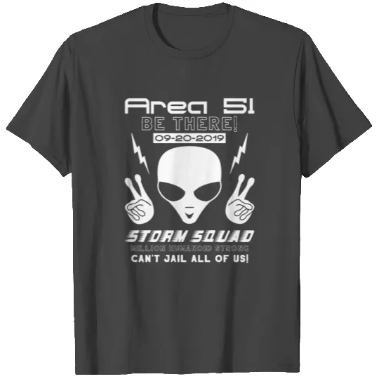 Storm Area 51 Peace Alien T Shirts