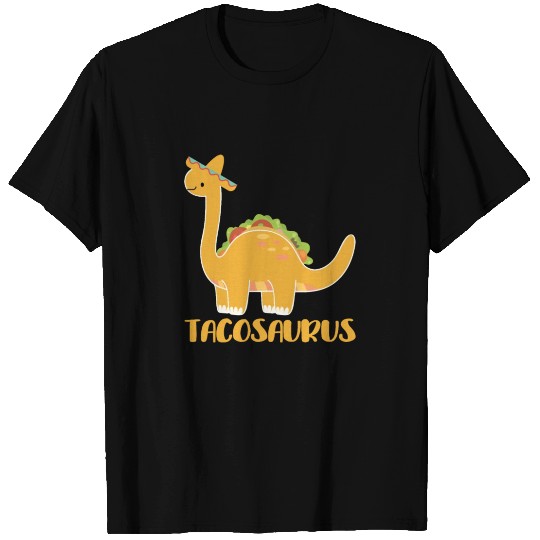 Tacosaurus Cinco de Mayo Funny Taco Dinosaur T Shirts