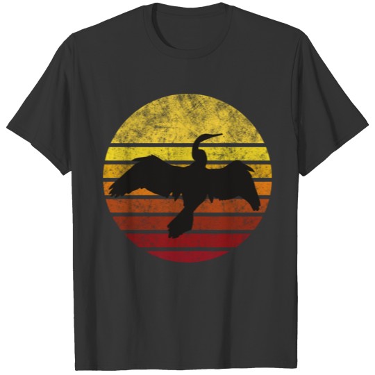 Colorful cormorant in the sunset T-shirt