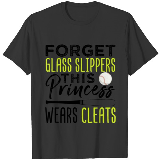 Softball Baseball Player Fan Sports Gift Girls T-shirt