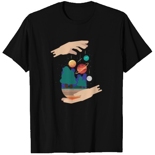 Planet Science Solar System T Shirts