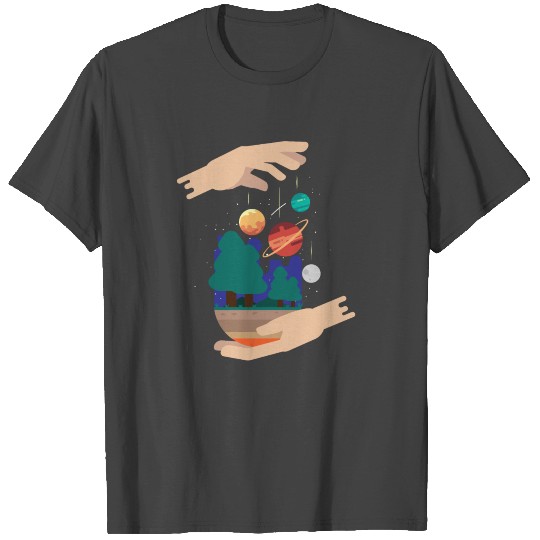 Planet Science Solar System T Shirts