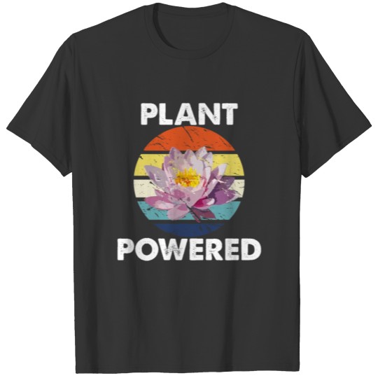 PLANT POWERED PINK Lotus 7 23 19 T Shirts