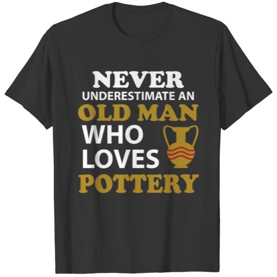 pottery gift clay potters ceramics crafts T-shirt