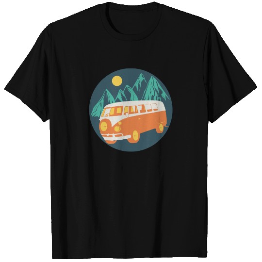 Road Tripping Van Travel T Shirts