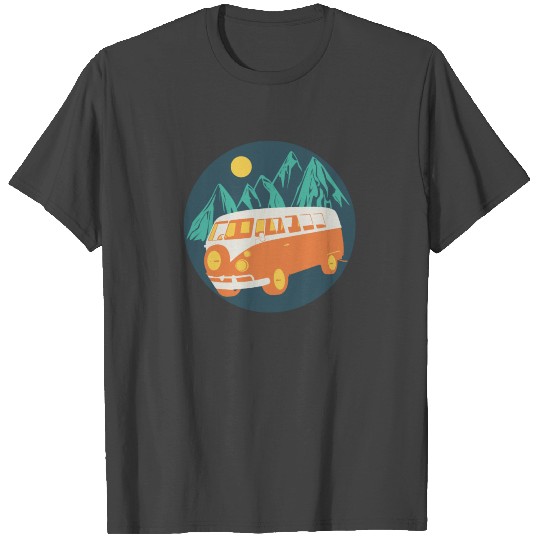 Road Tripping Van Travel T Shirts