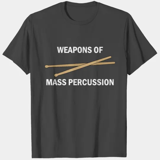 Mass Percussion bandmate, bass drum, concert T Shirts