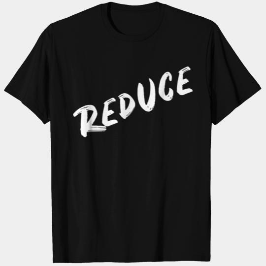 Reduce Eco Friendly Earth Planet Green Thumb T Shirts