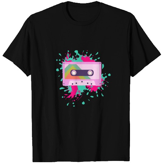 Retro 80s 90s Cassette Tape T Shirts