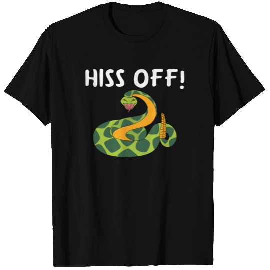 HISS OFF Snake Jungle Motive Design T Shirts