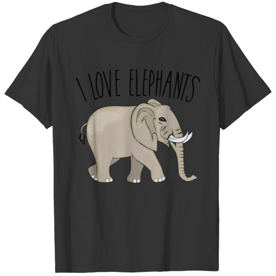 I love elephants T Shirts