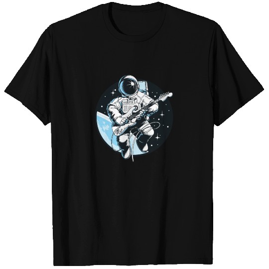 Astronaut Guitarist - Space Musician Music Lover T Shirts