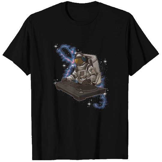 Dj Astronaut live on stage | Electro Galaxy T Shirts