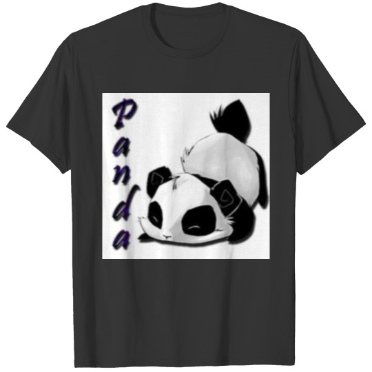 panda face plant T-shirt
