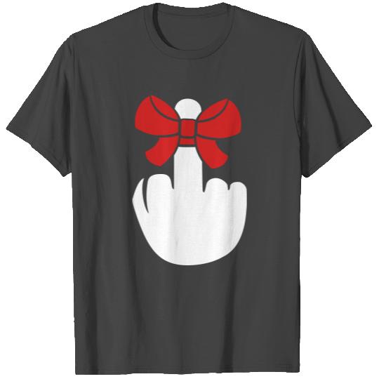 fuck you middle finger wanker show insult fuck off T Shirts