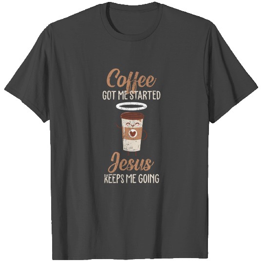 coffee jesus T Shirts