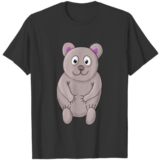 Teddy Bear Brown Cute Stuffed Animal for Toddler T Shirts
