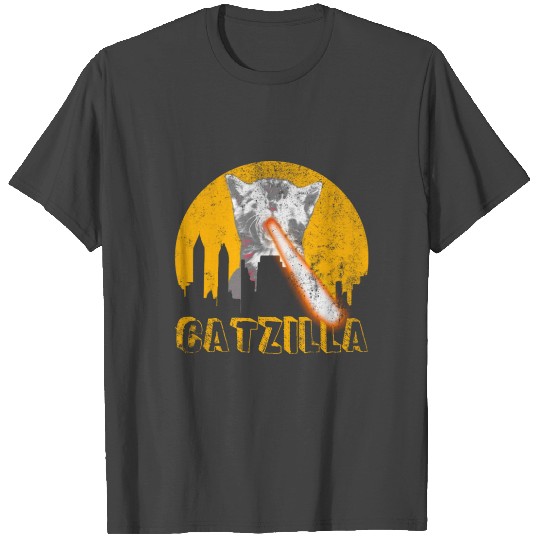Catzilla Baby Cat T Shirts