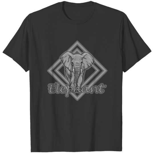 Elephant huge and happy T-shirt