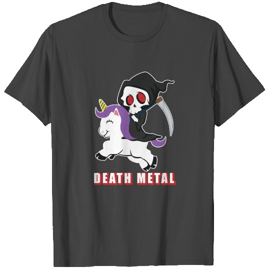 Death Metal Unicorn Death Sense Sweet Rocker Gift T Shirts