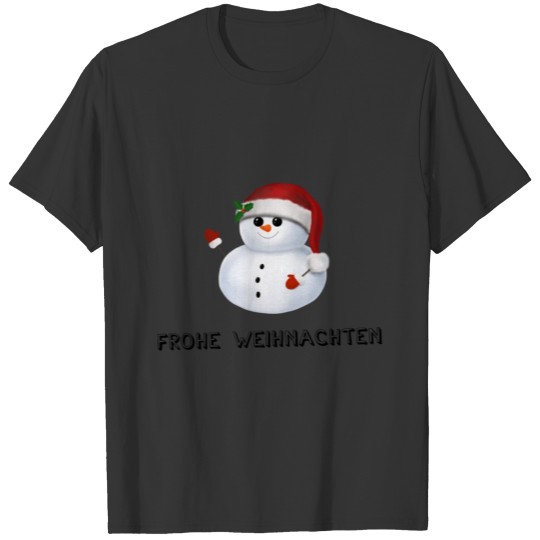 Snowman - Merry Christmas T-shirt