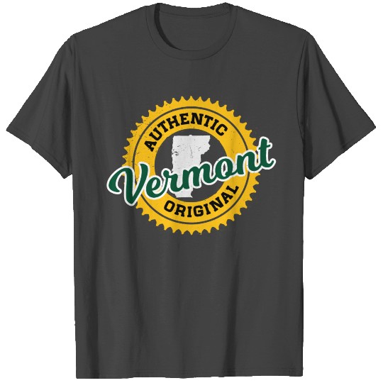 VERMONT - AUTHENTIC ORIGINAL - CATAMOUNT COLORS T Shirts