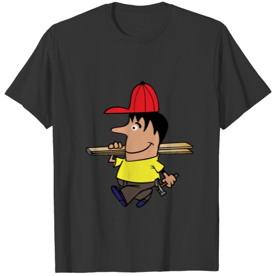 craftsman on the building site, master builder T-shirt