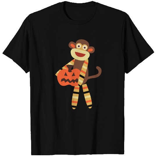 Sock Monkey Halloween T Shirts