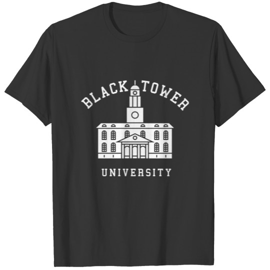 Black Tower University T Shirts