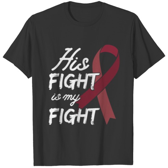 Multiple Myeloma Cancer Awareness Support Suvivor T-shirt