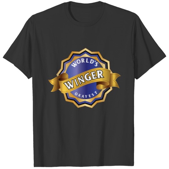World's okayest winger T-shirt