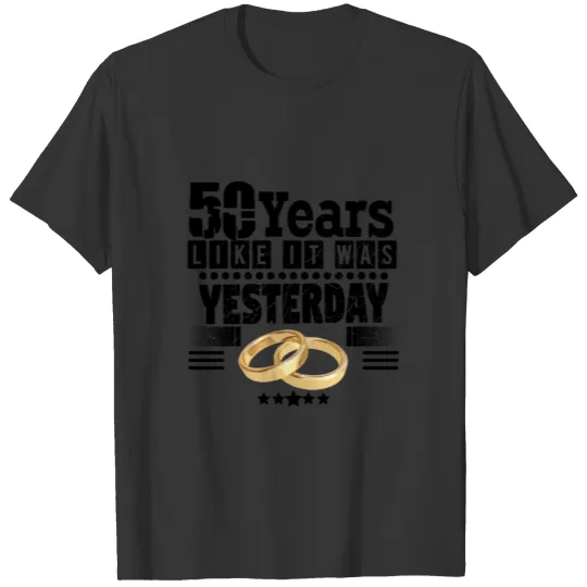 50 years! Golden anniversary T Shirts