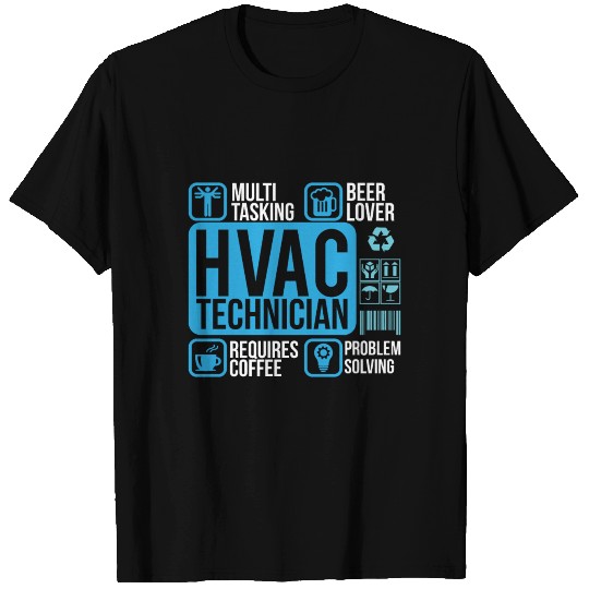 Professional HVAC Technician HVAC Heating Cooling T Shirts