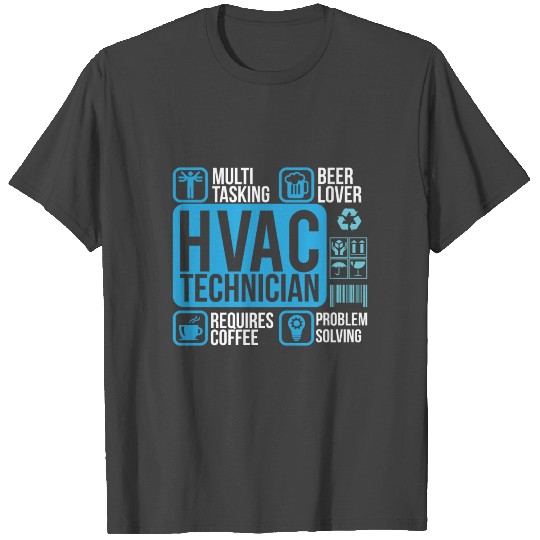 Professional HVAC Technician HVAC Heating Cooling T Shirts