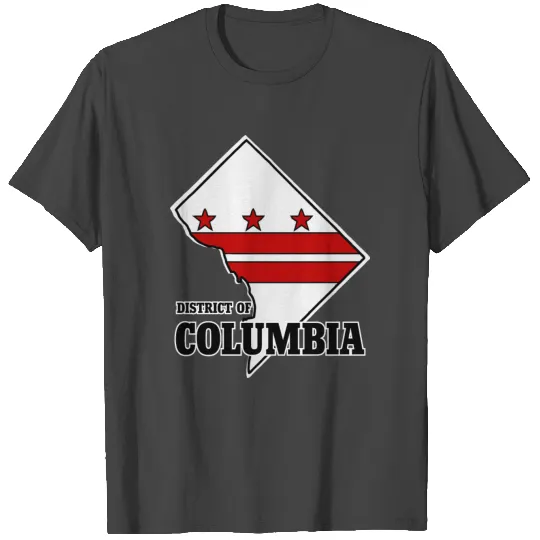 District of Columbia birthday gift T Shirts. USA