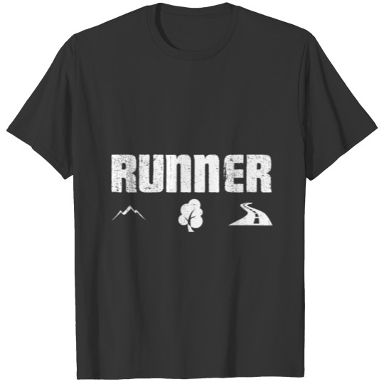 Runner Gift | Mountain Forest Street Sport Running T-shirt