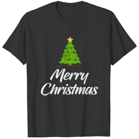 Merry Christmas - Tree - Santa Claus - Xmas - Joy T Shirts