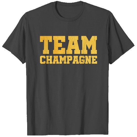 Team Champagne - Aklohol - Party - Premium T Shirts