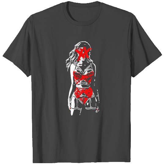 fashino sexy lingerie model girl 2reborn wh re T Shirts