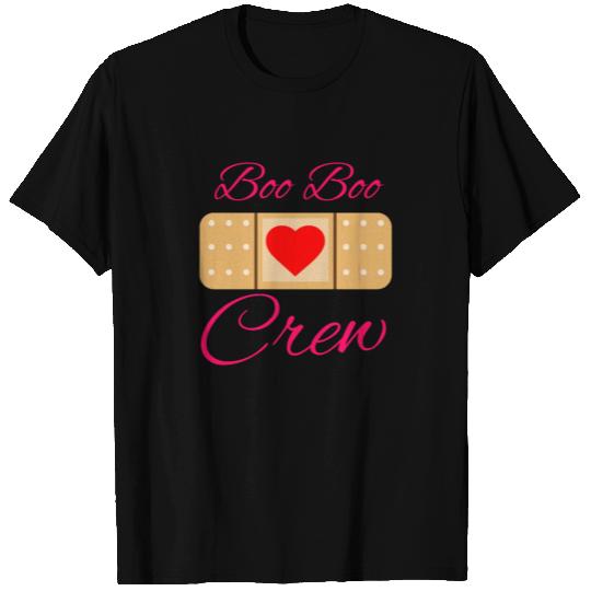 Boo Boo Crew Funny Nurse T Shirts