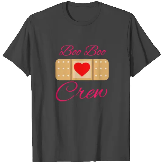 Boo Boo Crew Funny Nurse T Shirts