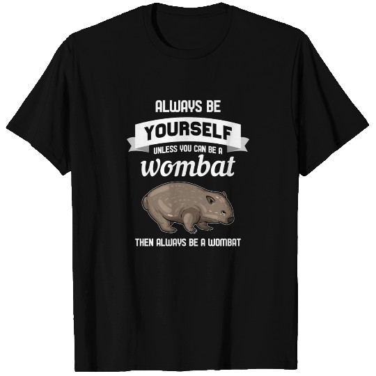 Wombat Animal T Shirts